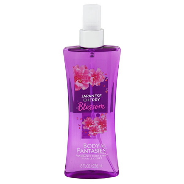 BODY FANTASIES ボディスプレー サクラ 236ml 【あす楽】【フレグランス ギフト プレゼント 誕生日 ボディケア】【JAPANESE CHERRY BLOSSOM FRAGRANCE BODY SPRAY】