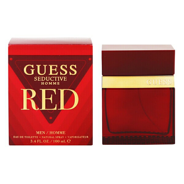 ゲス ゲス 香水 GUESS セダクティブ オム レッド EDT・SP 100ml 【あす楽 送料込み(沖縄・離島を除く)】【フレグランス ギフト プレゼント 誕生日 メンズ・男性用】【セダクティブ SEDUCTIVE HOMME RED EAU DE TOILETTE SPRAY】