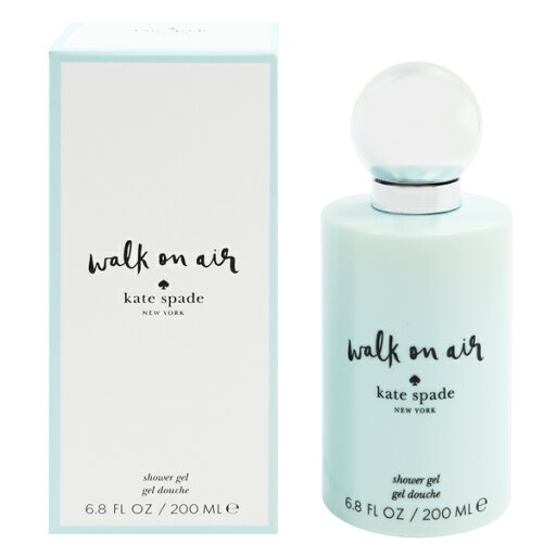 KATE SPADE NEW YORK ウォークオンエア シャワージェル 200ml 【フレグランス ギフト プレゼント 誕生日 入浴料・シャワージェル】【WALK ON AIR SHOWER GEL】 KATE SPADE NEW YORK ウォークオンエア シャワージェル 200ml 【フレグランス ギフト プレゼント 誕生日 入浴料・シャワージェル】【WALK ON AIR SHOWER GEL】