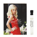 パリス ヒルトン パリス ヒルトン 香水 PARIS HILTON ジャスト ミー (チューブサンプル) EDP・BT 1.52ml 【フレグランス ギフト プレゼント 誕生日 レディース・女性用】【ジャスト ミ JUST ME EAU DE PARFUM】