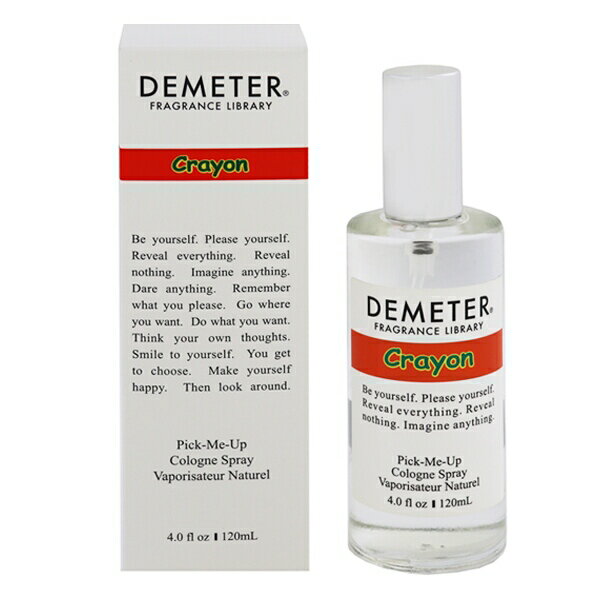 香水 DEMETER クレヨン EDC・SP 120ml 【送料込み(沖縄・離島を除く)】【フレグランス ギフト 新生活2025 誕生日 ユニセックス・男女共用】【CRAYON COLOGNE SPRAY】