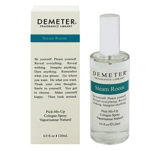 香水 DEMETER スチームルーム EDC・SP 120ml 【送料込み(沖縄・離島を除く)】【フレグランス ギフト 新生活2025 誕生日 ユニセックス・男女共用】【STEAM ROOM COLOGNE SPRAY】 香水 DEMETER スチームルーム EDC・SP 120ml 【送料込み(沖縄・離島を除く)】【フレグランス ギフト 新生活2025 誕生日 ユニセックス・男女共用】【STEAM ROOM COLOGNE SPRAY】