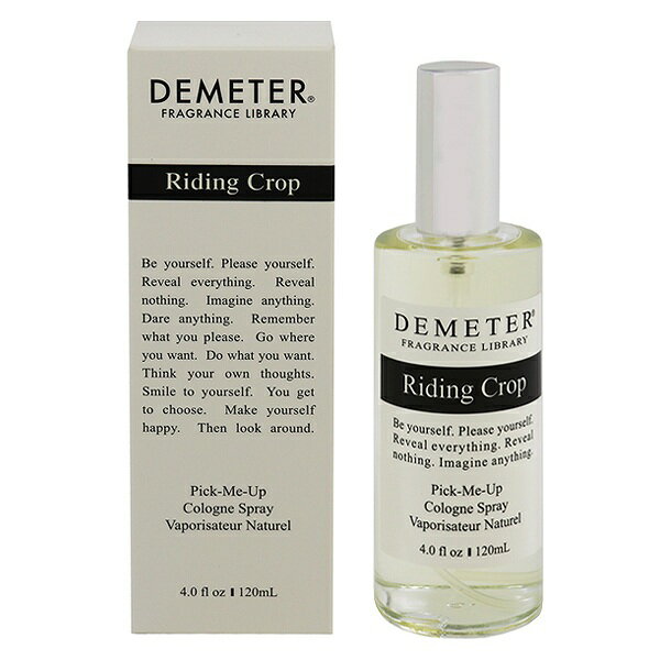 ディメーター ディメーター 香水 DEMETER ライディングクロップ EDC・SP 120ml 【あす楽】【フレグランス ギフト プレゼント 誕生日 ユニセックス・男女共用】【RIDING CROP COLOGNE SPRAY】