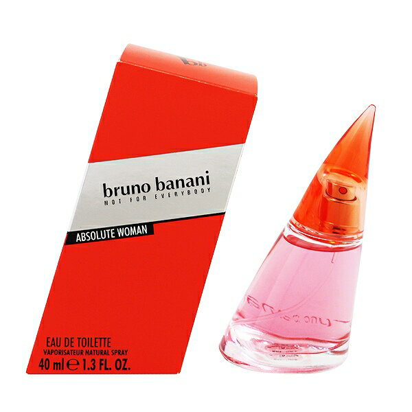 ブルーノバナーニ 香水 BRUNO BANANI アブソリュート ウーマン EDT・SP 40ml 【あす楽】【フレグランス ギフト プレゼント 誕生日 レディース・女性用】【ABSOLUTE WOMAN EAU DE TOILETTE SPRAY】