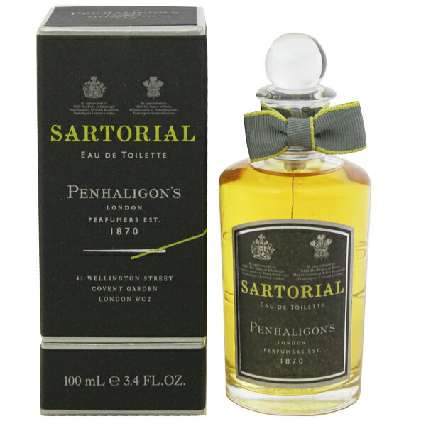 ペンハリガン 香水 PENHALIGON’S サルトリアル EDT・SP 100ml 【送料込み】【フレグランス ギフト プレゼント 誕生日 メンズ・男性用】【SARTORIAL EAU DE TOILETTE SPRAY】