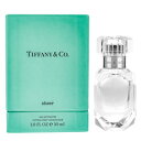 香水 TIFFANY ティファニー シアー (箱なし) EDT・SP 30ml 【送料込み】【フレグランス ギフト プレゼント 誕生日 レディース・女性用】【TIFFANY SHEER EAU DE TOILETTE SPRAY】