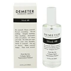 ディメーター ディメーター 香水 DEMETER ムスク #9 (箱なし) EDC・SP 120ml 【あす楽 送料込み(沖縄・離島を除く)】【フレグランス ギフト プレゼント 誕生日 ユニセックス・男女共用】【MUSK #9 COLOGNE SPRAY】