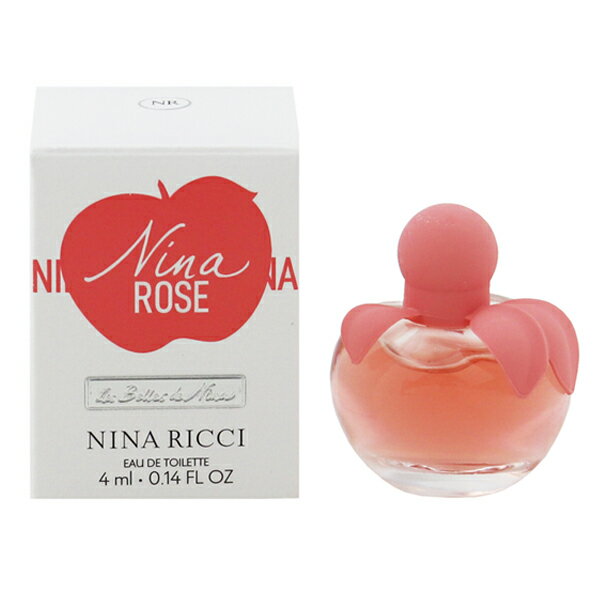 ニナリッチ ニナリッチ 香水 NINA RICCI ニナ ローズ ミニ香水 EDT・BT 4ml 【あす楽】【フレグランス ギフト プレゼント 誕生日 レディース・女性用】【ニナ NINA ROSE EAU DE TOILETTE】