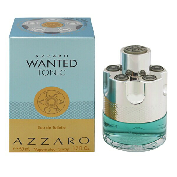 アザロ アザロ 香水 AZZARO ウォンテッド トニック EDT・SP 50ml 【あす楽 送料込み(沖縄・離島を除く)】【フレグランス ギフト プレゼント 誕生日 メンズ・男性用】【WANTED TONIC EAU DE TOILETTE SPRAY】