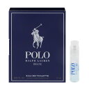 ラルフローレン 香水 RALPH LAUREN ポロ ブルー (チューブサンプル) EDT・SP 1.2ml 【フレグランス ギフト プレゼント 誕生日 メンズ・男性用】【ポロ ブル POLO BLUE EAU DE TOILETTE SPRAY】