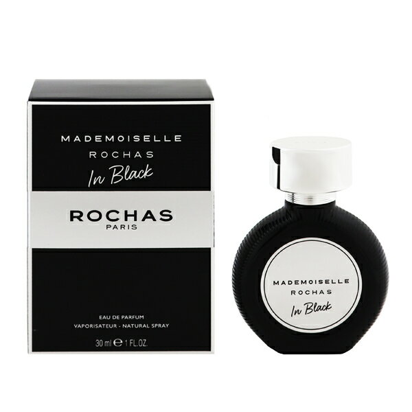 ロシャス 香水 ROCHAS マドモアゼル ロシャス イン ブラック EDP・SP 30ml 【あす楽 送料込み(沖縄・離島を除く)】【フレグランス ギフト プレゼント 誕生日 レディース・女性用】【MADEMOISELLE ROCHAS IN BLACK EAU DE PARFUM SPRAY】