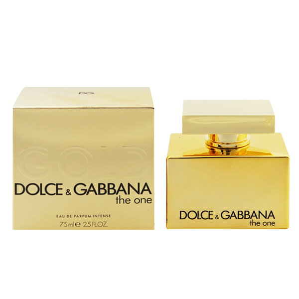 ドルチェ＆ガッバーナ 香水 DOLCE＆GABBANA ザ ワン ゴールド インテンス EDP・SP 75ml 【あす楽 送料込み】【フレグランス ギフト プレゼント 誕生日 レディース・女性用】【ザ ワン THE ONE EAU DE PARFUM SPRAY INTENSE】