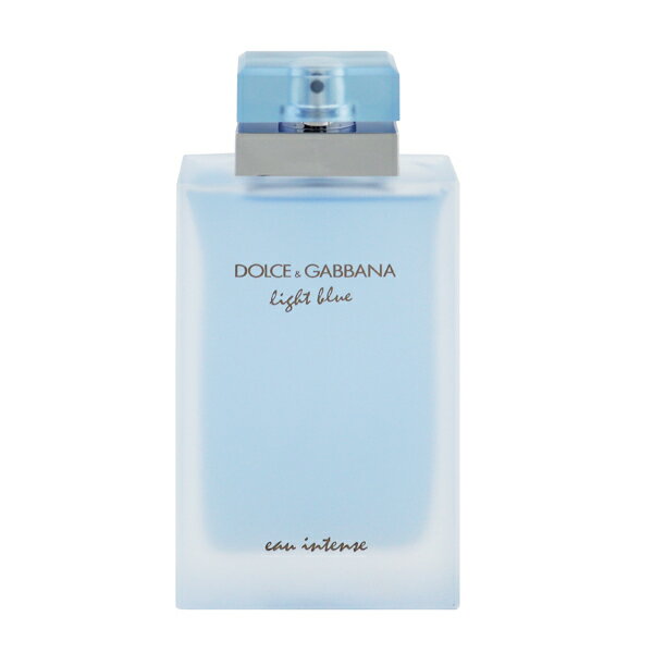 ドルチェ＆ガッバーナ 香水 DOLCE＆GABBANA ライトブルー オー インテンス (テスター) EDP・SP 100ml 【あす楽 送料込み】【フレグランス ギフト プレゼント 誕生日 レディース・女性用】【LIGHT BLUE EAU INTENSE EAU DE PARFUM SPRAY TESTER】