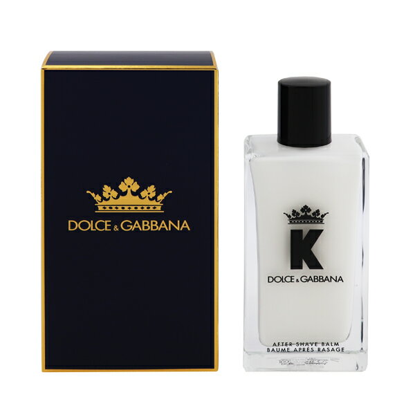 DOLCE＆GABBANA K (キング) バイ ドルチェ＆ガッバーナ アフターシェーブ バーム 100ml 【あす楽 送料込み(沖縄・離島を除く)】【フレグランス ギフト プレゼント 誕生日 シェービング剤・アフターシェーブ】【キング バイ ドルチェ＆ガッバーナ 】