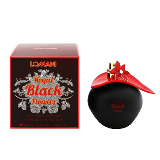 香水 LOMANI ロイヤルブラックフラワーズ EDP・SP 100ml 【フレグランス ギフト 新生活2025 誕生日 レディース・女性用】【ROYAL BLACK FLOWERS EAU DE PARFUM SPRAY】 香水 LOMANI ロイヤルブラックフラワーズ EDP・SP 100ml 【フレグランス ギフト 新生活2025 誕生日 レディース・女性用】【ROYAL BLACK FLOWERS EAU DE PARFUM SPRAY】