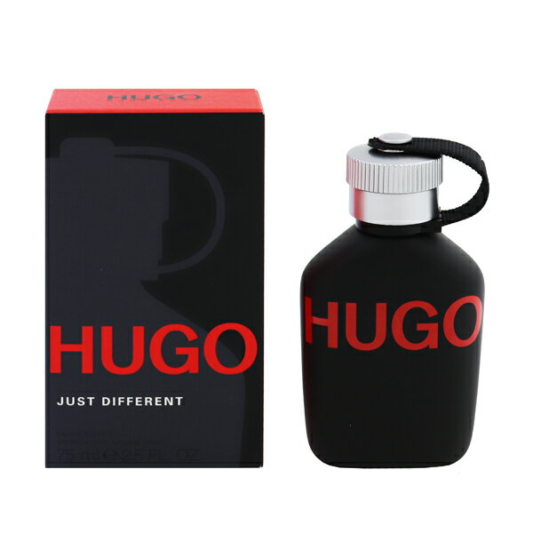 ヒューゴ・ボス ヒューゴボス 香水 HUGO BOSS ヒューゴ ジャストディファレント EDT・SP 75ml 【あす楽 送料込み(沖縄・離島を除く)】【フレグランス ギフト プレゼント 誕生日 メンズ・男性用】【ヒューゴ HUGO JUST DIFFERENT EAU DE TOILETTE SPRAY】