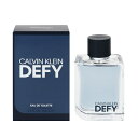 香水 CALVIN KLEIN デファイ EDT・SP 100ml 【送料込み】【フレグランス ギフト プレゼント 誕生日 メンズ・男性用】【DEFY EAU DE TOILETTE SPRAY】