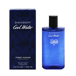 ダビドフ ダビドフ 香水 DAVIDOFF クールウォーター メンズ ストリートファイターV チャンピオンエディション EDT・SP 125ml 【送料込み(沖縄・離島を除く)】【フレグランス ギフト プレゼント 誕生日 メンズ・男性用】【クールウォータ 】