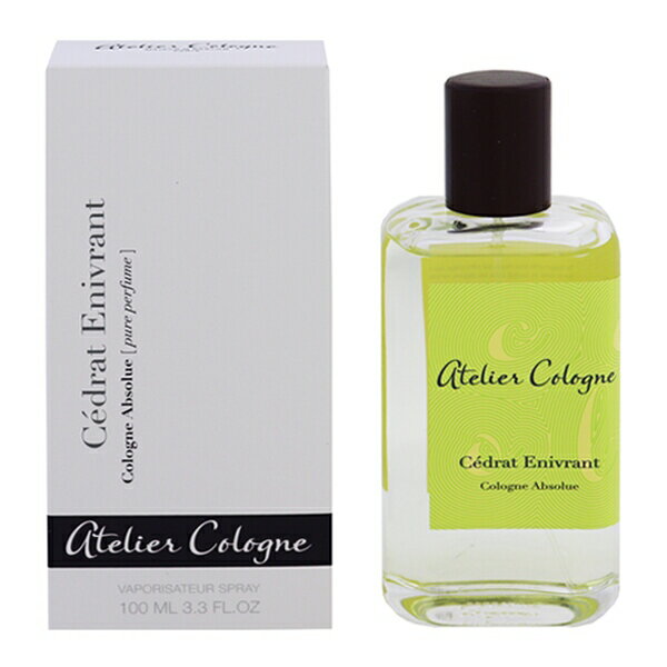 アトリエ・コロン 香水 ATELIER COLOGNE セドラ エニブロン コロン・アブソリュ 100ml 【送料無料】【フレグランス ギフト プレゼント 誕生日 レディース・女性用】【CEDLAT　ENVILLANT COLOGNE ABSOLUE】