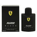 フェラーリ 香水 FERRARI フェラーリ ブラック EDT・SP 125ml 【あす楽 送料込み(沖縄・離島を除く)】【フレグランス ギフト プレゼント 誕生日 メンズ・男性用】【フェラーリ ブラック FERRARI BLACK EAU DE TOILETTE SPRAY】