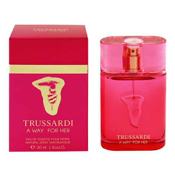 トラサルディ 香水 TRUSSARDI ア ウェイ フォーハー EDT・SP 30ml 【あす楽】【フレグランス ギフト プレゼント 誕生日 レディース・女性用】【TRUSSARDI A WAY FOR HER EAU DE TOILETTE SPRAY】