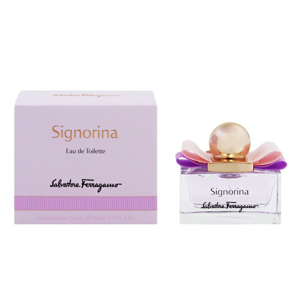 フェラガモ 香水 SALVATORE FERRAGAMO シニョリーナ EDT SP 30ml 【あす楽】【フレグランス ギフト プレゼント 誕生日 レディース 女性用】【シニョリーナ SIGNORINA EAU DE TOILETTE SPRAY】