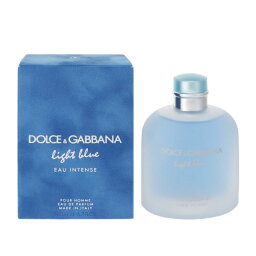 ドルチェ＆ガッバーナ 香水 DOLCE＆GABBANA ライトブルー オー インテンス プールオム EDP・SP 200ml 【あす楽 送料無料】【フレグランス ギフト プレゼント 誕生日 メンズ・男性用】【LIGHT BLUE EAU INTENSE POUR HOMME EAU DE PARFUM SPRAY】