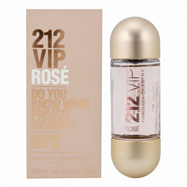 キャロライナヘレラ キャロライナヘレラ 香水 CAROLINA HERRERA 212 VIP ロゼ EDP・SP 30ml 【あす楽 送料込み(沖縄・離島を除く)】【フレグランス ギフト プレゼント 誕生日 レディース・女性用】【212 VIP 212 VIP ROSE EAU DE PARFUM SPRAY】