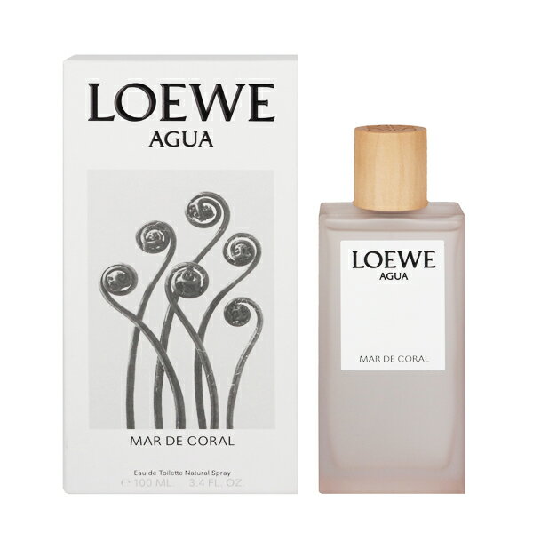 香水 LOEWE ロエベ アグア マル デ コーラル EDT・SP 100ml 【あす楽 送料無料】【フレグランス ギフト プレゼント 誕生日 レディース・女性用】【ロエベ アグア LOEWE AGUA MAR DE CORAL EAU DE TOILETTE SPRAY】