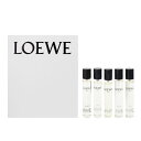 香水 LOEWE ロエベ 001 ミニ香水セット 15ml×5 【送料無料】【フレグランス ギフト プレゼント 誕生日 レディース・女性用】【LOEWE 001】