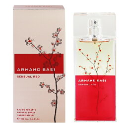 アルマンド バジ アルマンド バジ 香水 ARMAND BASI センシュアル レッド EDT・SP 100ml 【送料込み(沖縄・離島を除く)】【フレグランス ギフト プレゼント 誕生日 レディース・女性用】【SENSUAL RED EAU DE TOILETTE SPRAY】