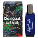 fVOA  DESIGUAL _[NtbV } EDTESP 15ml yyzytOX Mtg v[g a YEjpzyDARK FRESH MAN EAU DE TOILETTE SPRAYz