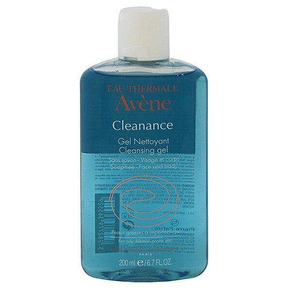 アベンヌ AVENE ソープレス ジェル クレンザー 200ml 【化粧品・コスメ スキンケア 洗顔・クレンジング】【EAU THERMALE CLEANANCE SOAPLESS GEL CLEANSER】