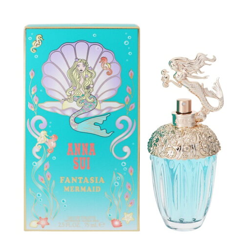 香水 ANNA SUI ファンタジア マーメイド EDT・SP 75ml 【送料込み(沖縄・離島を除く)】【フレグランス ギフト 新生活2025 誕生日 レディース・女性用】【ファンタジア FANTASIA MERMAID EAU DE TOILETTE SPRAY】 香水 ANNA SUI ファンタジア マーメイド EDT・SP 75ml 【送料込み(沖縄・離島を除く)】【フレグランス ギフト 新生活2025 誕生日 レディース・女性用】【ファンタジア FANTASIA MERMAID EAU DE TOILETTE SPRAY】