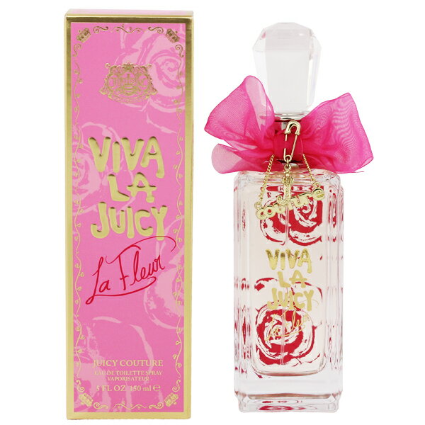 ジューシー クチュール 香水 JUICY COUTURE ビバ ラ ジューシー ラ フルール EDT・SP 150ml 【あす楽 送料込み(沖縄・離島を除く)】【フレグランス ギフト プレゼント 誕生日 レディース・女性用】【ビバ ラ ジューシ VIVA LA JUICY LA FLEUR EAU DE TOILETTE SPRAY】