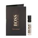 ヒューゴ・ボス ヒューゴボス 香水 HUGO BOSS ザ セント (チューブサンプル) EDT・SP 1.2ml 【フレグランス ギフト プレゼント 誕生日 メンズ・男性用】【ザ セント THE SCENT EAU DE TOILETTE SPRAY】