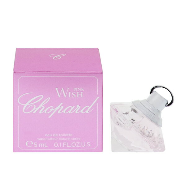 ショパール 香水 CHOPARD ピンク ウィッシュ ミニ香水 EDT・BT 5ml 【あす楽】【フレグランス ギフト プレゼント 誕生日 レディース・女性用】【ウィッシュ PINK WISH EAU DE TOILETTE】