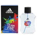 アディダス 香水 ADIDAS チーム ファイブ EDT・SP 100ml 【フレグランス ギフト プレゼント 誕生日 メンズ・男性用】【TEAM FIVE SPECIAL EDITION EAU DE TOILETTE SPRAY】