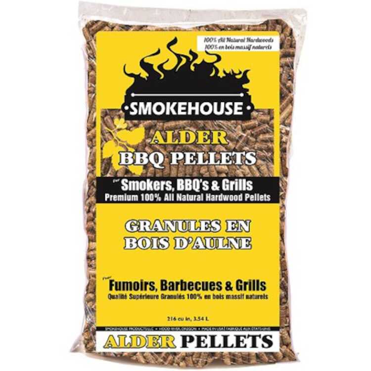 スモークハウスプロダクツ SMOKEHOUSE PRODUCTS BBQ ペレット(純正ペレット) アルダー(ハンノキ) #9780-020-0000 約2.2kg 