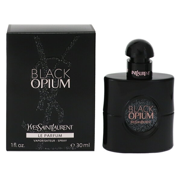 香水 YVES SAINT LAURENT ブラック オピウム ル パルファム・SP 30ml 【送料無料】【フレグランス ギフト 新生活2025 誕生日 レディース・女性用】【オピウム BLACK OPIUM LE PARFUM SPRAY】