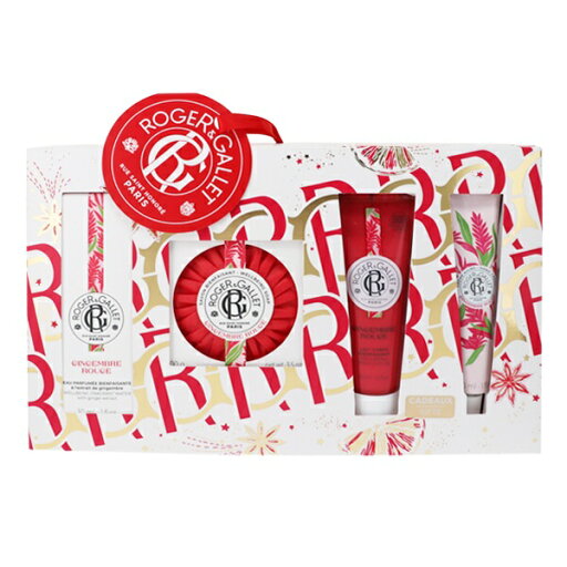 ROGER&GALLET リチュアル ホリデーコフレ ジンジャー ルージュ 30ml×2/50ml/100g 【送料込み(沖縄・離島を除く)】【フレグランス ギフト プレゼント 誕生日 石けん・ボディ洗浄料】【ジンジャ ルージュ 】 ROGER&GALLET リチュアル ホリデーコフレ ジンジャー ルージュ 30ml×2/50ml/100g 【送料込み(沖縄・離島を除く)】【フレグランス ギフト プレゼント 誕生日 石けん・ボディ洗浄料】【ジンジャ ルージュ 】