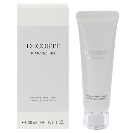 COSME DECORTE キモノ リン パフュームド ハンドクリーム 30g 【フレグランス ギフト 新生活2025 誕生日 ボディケア】【キモノ KIMONO RIN PERFUMED HAND CREAM】 COSME DECORTE キモノ リン パフュームド ハンドクリーム 30g 【フレグランス ギフト 新生活2025 誕生日 ボディケア】【キモノ KIMONO RIN PERFUMED HAND CREAM】