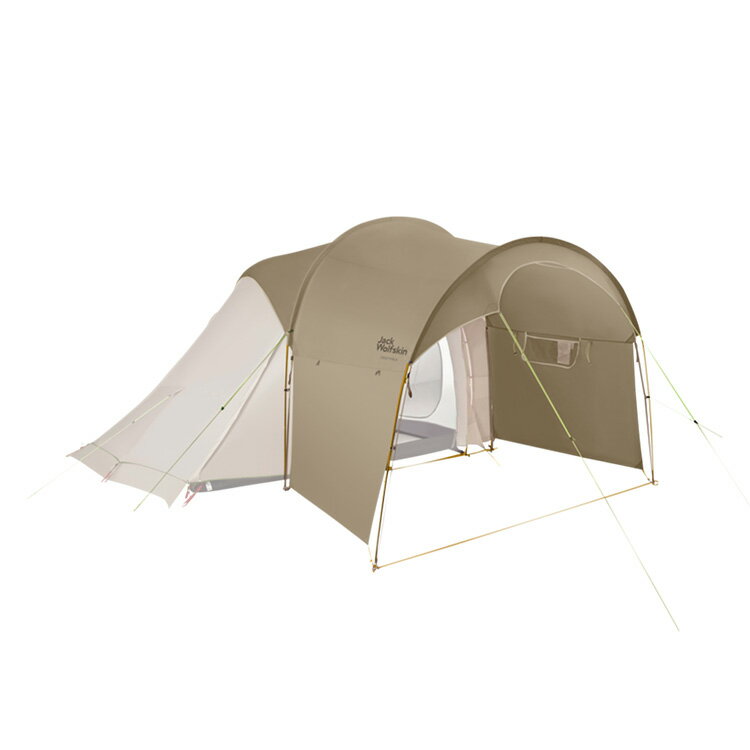 ジャックウルフスキン フロントポーチ テント入口拡張用 ホワイトペッパー 450x310/145x210cm #3008151..