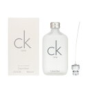 JoNC  CALVIN KLEIN V[P[  EDTESP 100ml yyzytOX Mtg v[g a jZbNXEjpzyV[P  CK ONE EAU DE TOILETTE SPRAYz