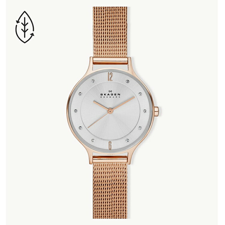 スカーゲン SKAGEN Anita Lille ローズトーンスチールメッシュウォッチ #SKW2151 【あす楽 送料無料】【スポーツ・アウトドア アウトドア 精密機器類】