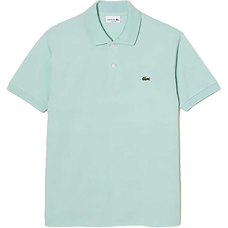 ラコステ LACOSTE メンズ L.12.12 ポロシャツ 無地 半袖 [サイズ：L(5)] [カラー：ライトグリーン] #L1212LJ-99-LGF 【あす楽 送料無料】【スポーツ・アウトドア アウトドア ウェア】