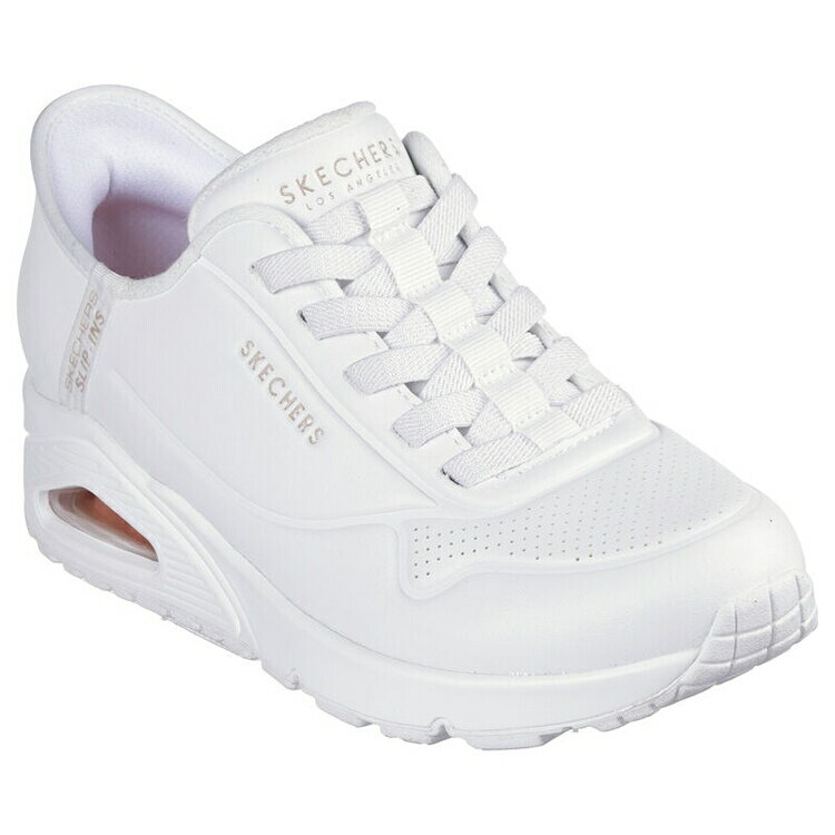 スケッチャーズ スリップインズ：ウノ - イージー エア 24.5cm ホワイト #177112-WHT 送料込み SKECHERS