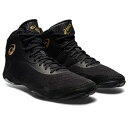 アシックス スプリットエリート レスリングシューズ 26.0cm ブラック×ピュアゴールド #1081A050-002 送料無料 SPLIT ELITE ASI...