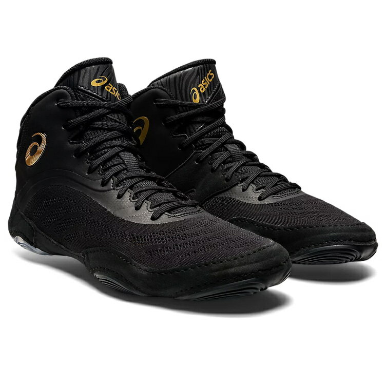 アシックス ASICS スプリットエリート レスリングシューズ [サイズ：27.5cm] [カラー：ブラック×ピュアゴールド] #1081A050-002 【送料無料】【スポーツ・アウトドア 格闘技・武術 ボクシング】【SPLIT ELITE】