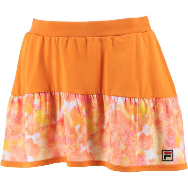 フィラ FILA スコート(レディース) [サイズ：L] [カラー：オレンジ] #VL2624-22 【送料込み(沖縄・離島を除く)】【スポーツ・アウトドア テニス レディースウェア】